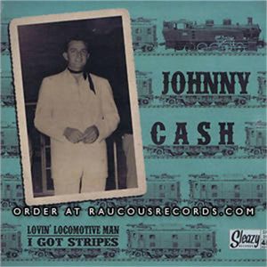 Johnny Cash Lovin' Locomotive Man vinyl single