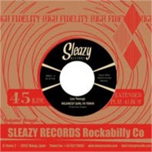 Los Twangs Meanest Girl In Town vinyl single