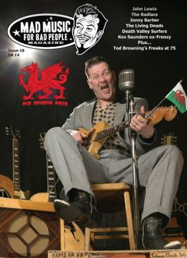 Mad Music For Bad People Issue 18 magazine rockabilly at Raucous Records.