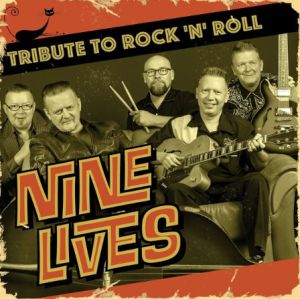 Nine Lives Tribute To Rock 'n' Roll 10" EP rockabilly vinyl at Raucous Records.