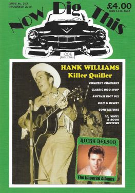 Now Dig This Issue 393 December 2015 at Raucous Records.