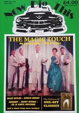 Now Dig This Magazine Issue 412 July 2017 1950s rock 'n' roll at Raucous Records.