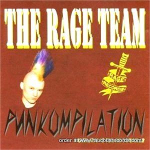 The Rage Team CD punk psychobilly at Raucous Records.