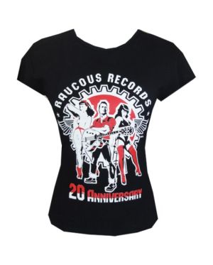 Raucous Records 20th Anniversary T-Shirt