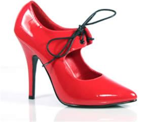5 inch Red Stiletto (shoe size UK2/shoe size UK4)