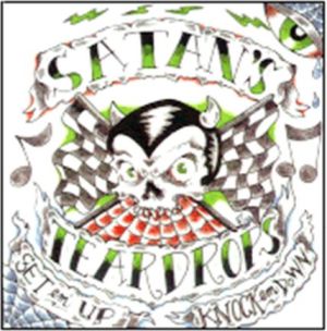 Satan's Teardrops Set 'em Up Knock 'em Down CD American psychobilly at Raucous Records.