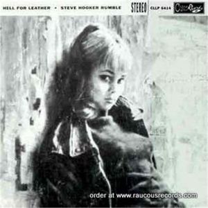 Steve Hooker Rumble Hell For Leather 10" LP rockabilly vinyl at Raucous Records.