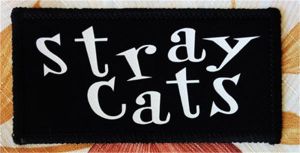 Stray Cats Logo Sew-on Patch