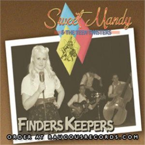 Sweet Mandy and the Teen Twisters Finders Keepers CD rockabilly at Raucous Records.