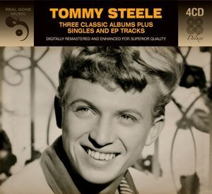 Tommy Steele Three Classic Albums 4CD 1950s British rock 'n' roll at Raucous Records.