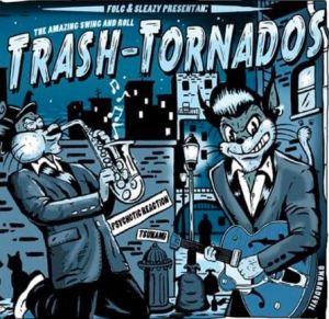 Trash Tornados Amazing Swing and Roll 7" EP rockabilly vinyl at Raucous Records.