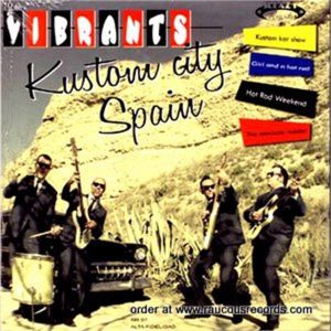 Vibrants Kustom City 7 inch Vinyl EP
