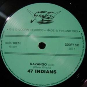 47 Indians Kazango 7" EP rockabilly vinyl at Raucous Records.