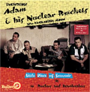 Adam and His Nuclear Rockets Little Piece Of Souvenir 10" Vinyl LP CD double pack