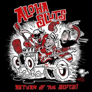 Aloha Sluts Return Of The Sluts 7" EP surf instrumental vinyl at Raucous Records.
