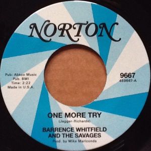 Barrence Whitfield & The Savages One More Try vinyl single at Raucous Records.
