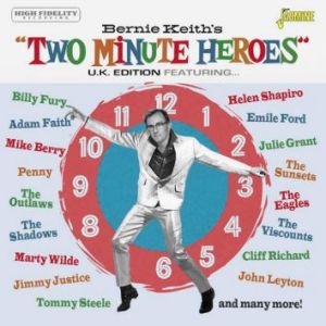 Bernie Keith's Two Minute Heroes UK Edition CD 1950s British rock 'n' roll at Raucous Records.