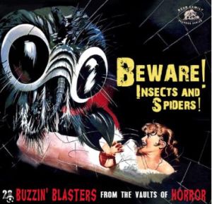 Beware! Insects and Spiders CD 1950s rock 'n' roll at Raucous Records.