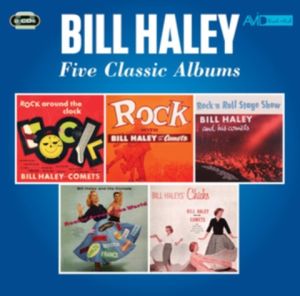 Bill Haley and his Comets Five Classic Albums 2CD 1950s rock 'n' roll at Raucous Records.