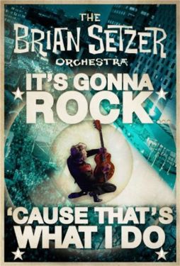 Brian Setzer Orchestra It's Gonna Rock 'Cause That's What I Do DVD rockabilly at Raucous Records.