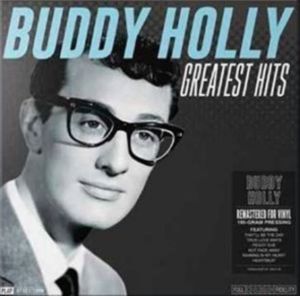 Buddy Holly Greatest Hits LP 1950s rock 'n' roll vinyl at Raucous Records.