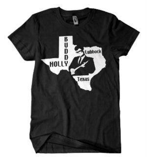 Buddy Holly Lubbock Texas T-Shirt