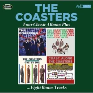 The Coasters Four Classic Albums Plus 2CD 1950s rock 'n' roll at Raucous Records.