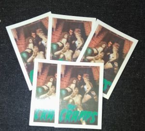 The Cramps postcards psychobilly at Raucous Records.