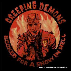 Creeping Demons Booked For A Show In Hell CD psychobilly cds at Raucous Records