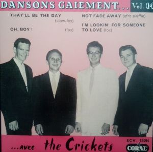 Crickets That'll Be The Day 7" Vinyl EP