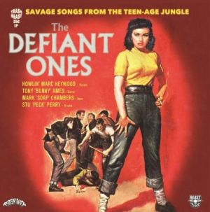 The Defiant Ones Savage Songs From The Teen Age Jungle LP psychobilly neo-rockabilly vinyl at Raucous Records.