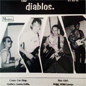 The Diablos Crazy Car Hop 7" vinyl EP