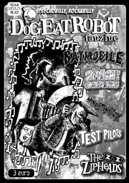 Dog Eat Robot psychobilly fanzine Issue 9