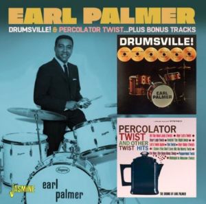 Earl Palmer Drumsville! + Percolator Twist CD 1950s instrumental rock 'n' roll at Raucous Records.