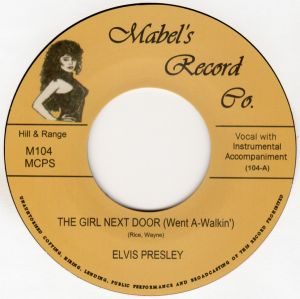 The Girl Next Door Went A-Walkin' 7" Single (vinyl)