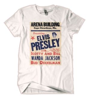 Elvis Presley Concert Poster T-Shirt