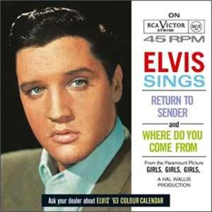 Elvis Presley Return To Sender CD Single 828766667721