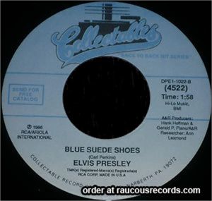 Blue Suede Shoes 7" Vinyl Single