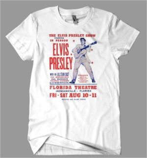 Elvis Presley In Person tshirt