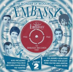 The Wonder Of Woolworths Embassy Records Story 1955-1962 2CD British rock 'n' roll at Raucous Records.