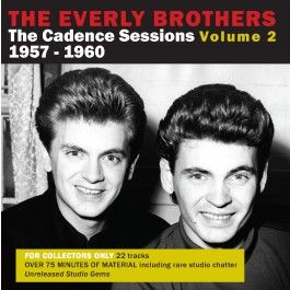 Everly Brothers Cadence Sessions Volume 2 1957-1960 CD