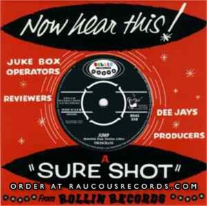 Excellos Jump 7" single rockabilly vinyl at Raucous Records.