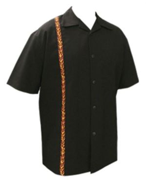 with vertical Flame Strip