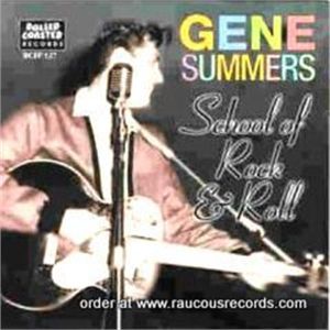 Gene Summers School Of Rock 'n' Roll 7" EP 1950s rockabilly vinyl at Raucous Records.