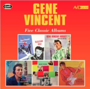 Gene Vincent Five Classic Albums 2CD 1950s rock 'n' roll at Raucous Records.