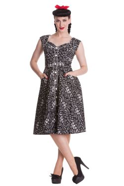 Black Bandana Dress at Retro Vixens