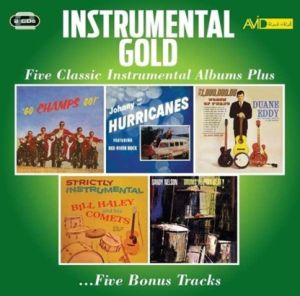 Instrumental Gold Five Classic Instrumental Albums Plus 2CD 1950s rock 'n' roll at Raucous Records.