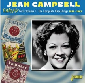 Jean Campbell Embassy Girls Volume 1 Complete Recordings 1959-1962 CD British rock 'n' roll at Raucous Records.