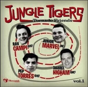The Jungle Tigers Tornado Friends CD rockabilly at Raucoua Records.