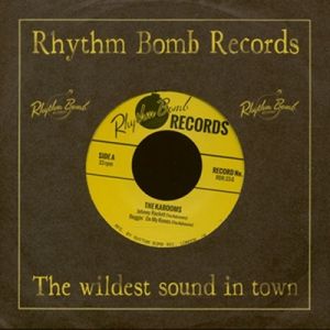 The Kabooms Johnny Rocket 7" EP rockabilly vinyl at Raucous Records.